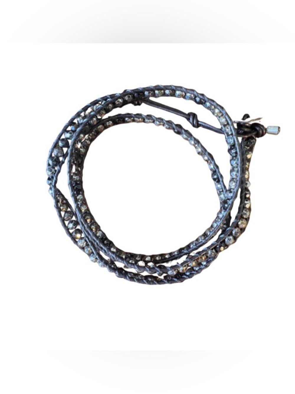 Leather Wrap Around Bracelet